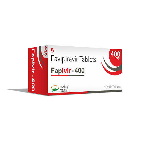 Фавипиравир  400 мг 10 табл. Favipiravir tablets 400 mg. Противовирусный препарат.
