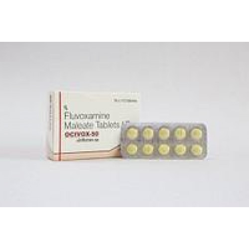 Флувоксамін 50 мг. 10 шт. Fluvoxamine 50mg антидепресант.