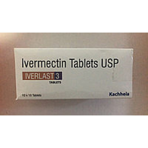 Івермектин 3мг. таблетки - 10шт. оригінал. Ivermectin 3 Mg USP антипаразитарный препарат, Індія