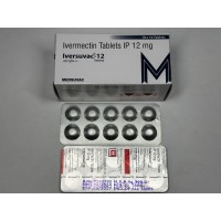 Івермектин таблетки для людей - 10 шт. оригінал Індія. Ivermectin 12 Mg Tablet USP антипаразитарный препарат.