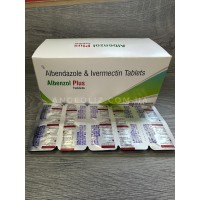 Альбендазол 400 мг.+ Івермектин 6мг. - Albendazole антипаразитарні препарати, Індія