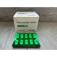 Нитазоксанид - Nitazoxanide 500 mg по 10 таблеток антипаразитарный препарат.