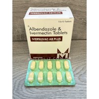 Альбендазол 400 мг + Івермектин 12 мг, Індія