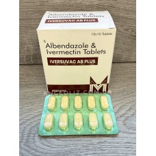 Альбендазол 400 мг + Івермектин 12 мг, Індія