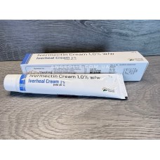 Крем Івермектин 1% (Ivrea Cream), 30 г, Healing Pharma, Індія