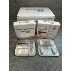 Празиквантел 600 мг (Prazivac) — аналог Більтрицид, 8 таблеток, Індія