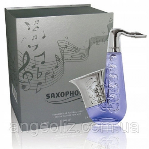 Чоловіча парфумована вода Saxophone for Men edp 100 ml. Сувенірна парфумерія.