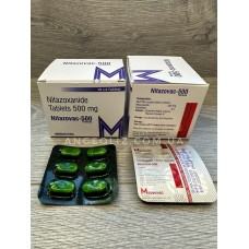 Нитазоксанид - Nitazoxanide 500 mg по 6 таблеток антипаразитарный препарат.