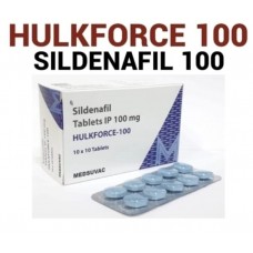 Сілденафіл 100 мг Hulkforce-100 Medsuvac, Індія — купити блістер 10 таб.