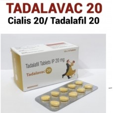 Тадалафил 20 мг Tadalavac 20 Medsuvac, Индия — купить блистер 10 таб.