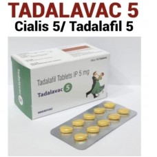 Тадалафил 5 мг Tadalavac 5 Medsuvac, Индия — купить блистер 10 таб.